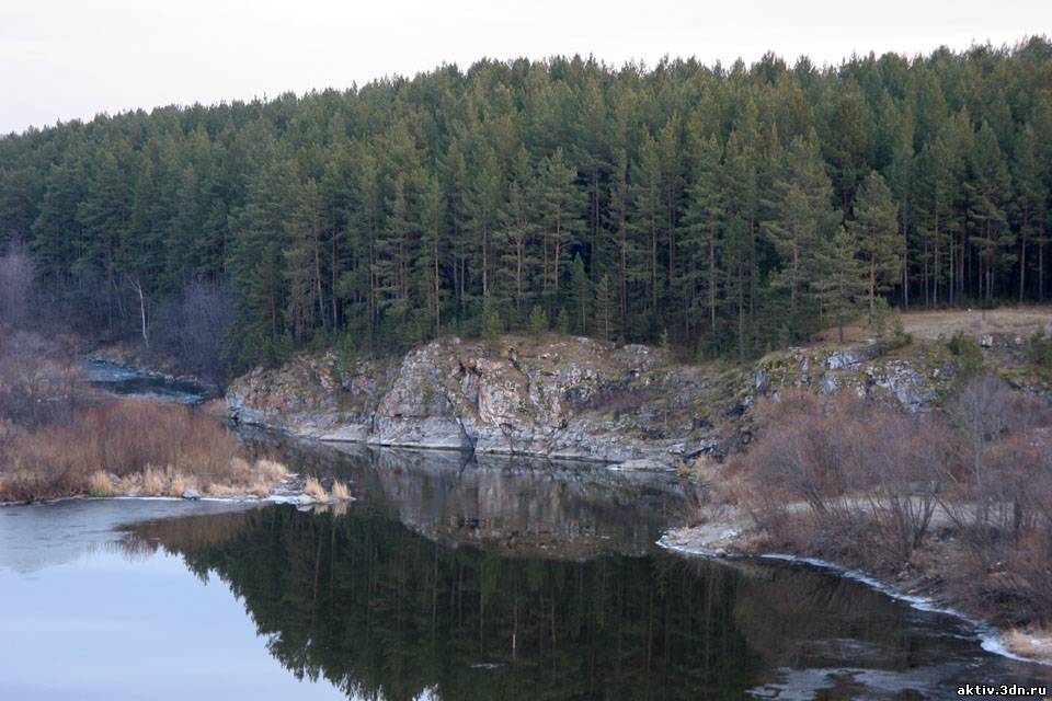Река Реж. Свердловская область